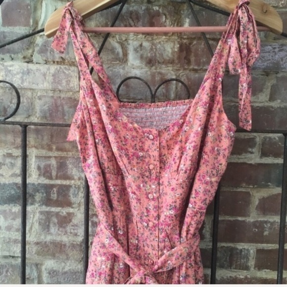 J. Crew button dress midi ruffle hem 6 NWT - Picture 6 of 10